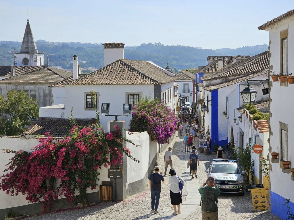 Straten Obidos Portugal